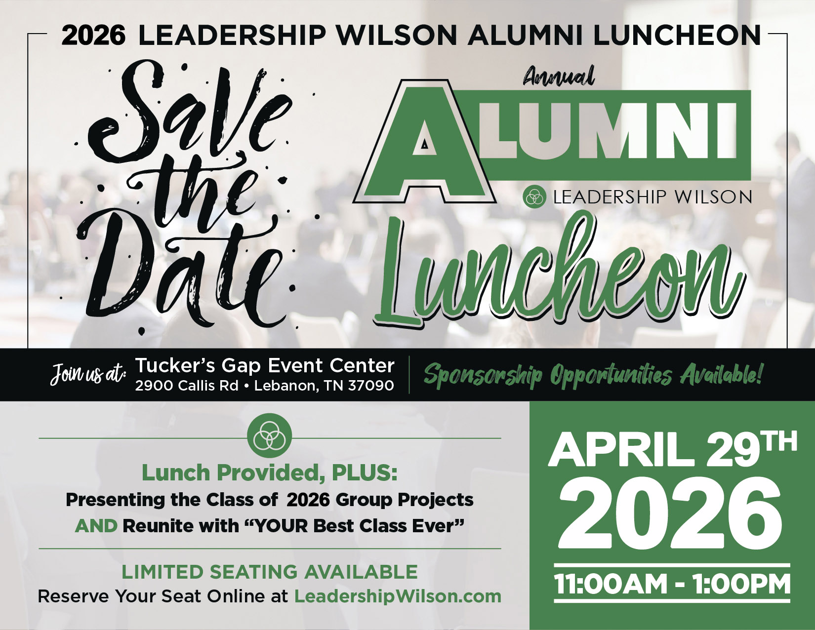 Leadership Wilson » 2026 Alumni Luncheon